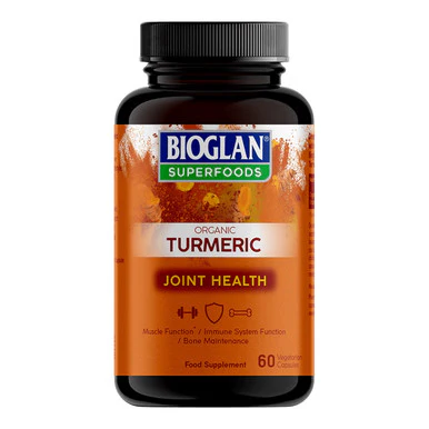 Bioglan Superfoods Organic Turmeric 60 Capsules