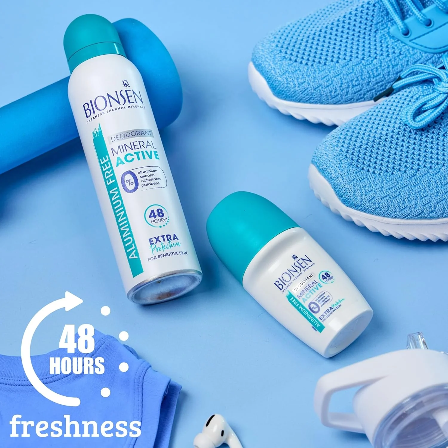 Bionsen Aluminium Free Mineral Active Deodorant Roll-On 50ml - Image 4