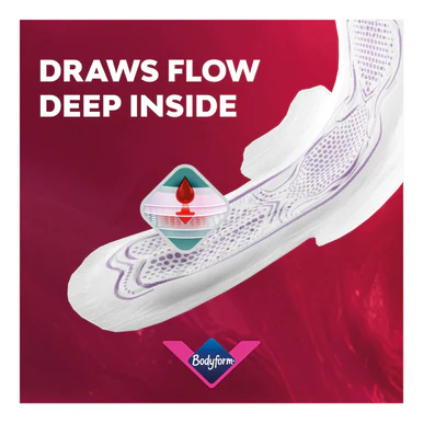 Bodyform Ultimate Ultra Long Sanitary Towels with Wings 10s - Image 4