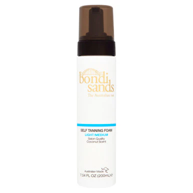 Bondi Sands Self Tanning Foam Light/Medium Bs404 200ml