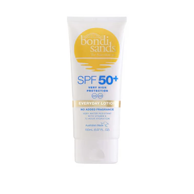 Bondi Sands Sun Lotion Spf50+ Fragrance Free 150ml