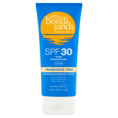 Bondi Sands Sunscreen Lotion Fragrance Free Spf30 Bs618 150ml