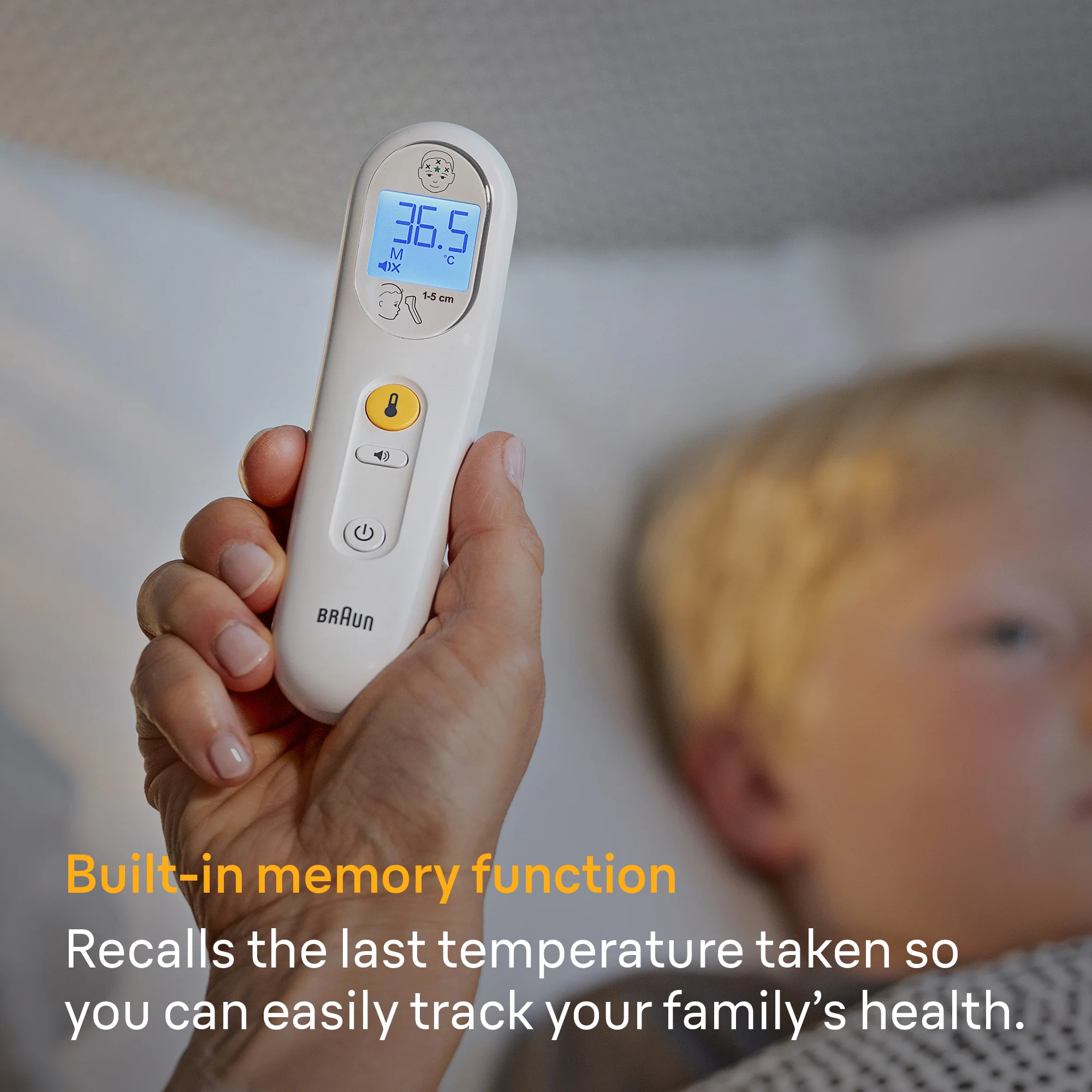 Braun No Touch Sensian 3 Forehead Thermometer - Image 3
