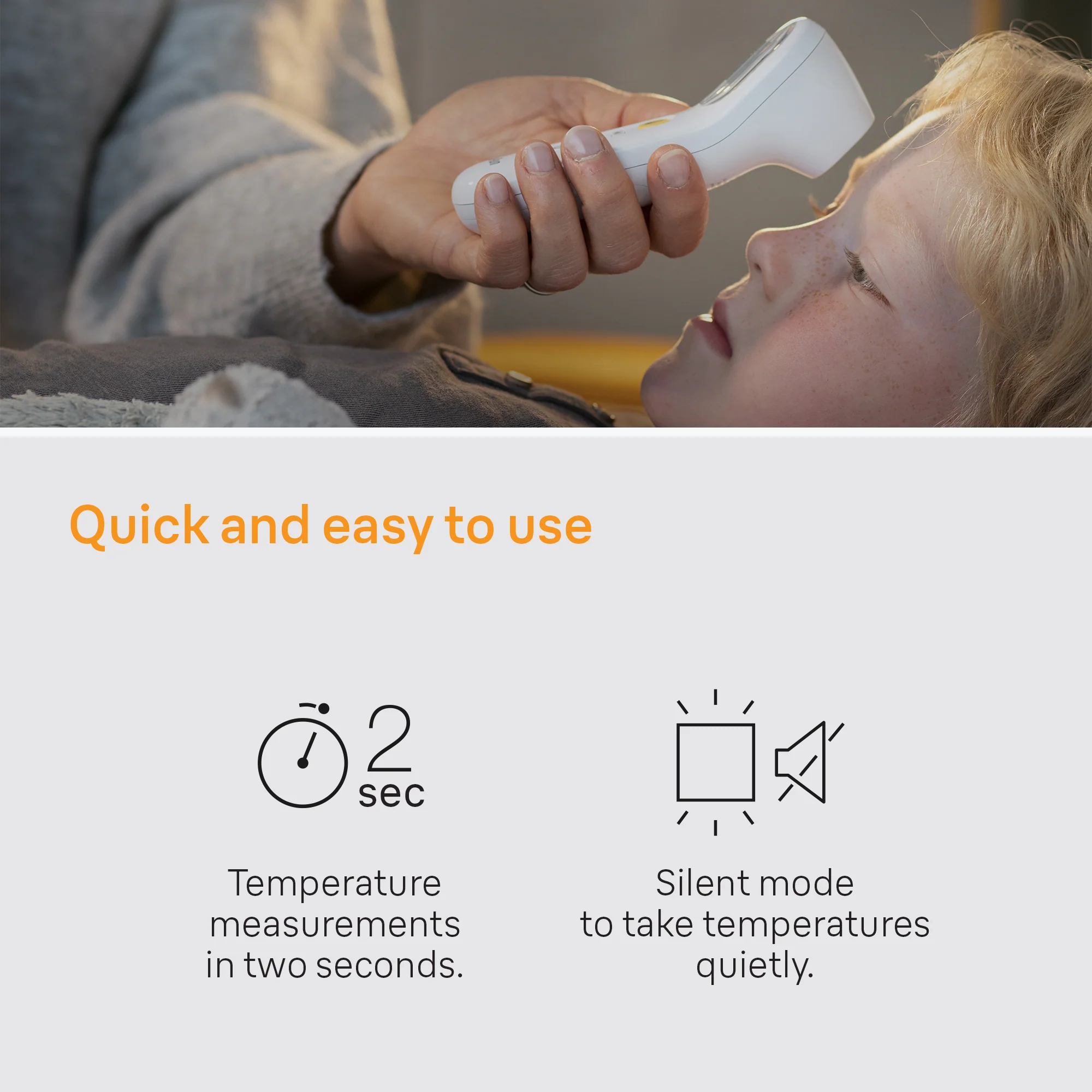 Braun No Touch Sensian 3 Forehead Thermometer - Image 5