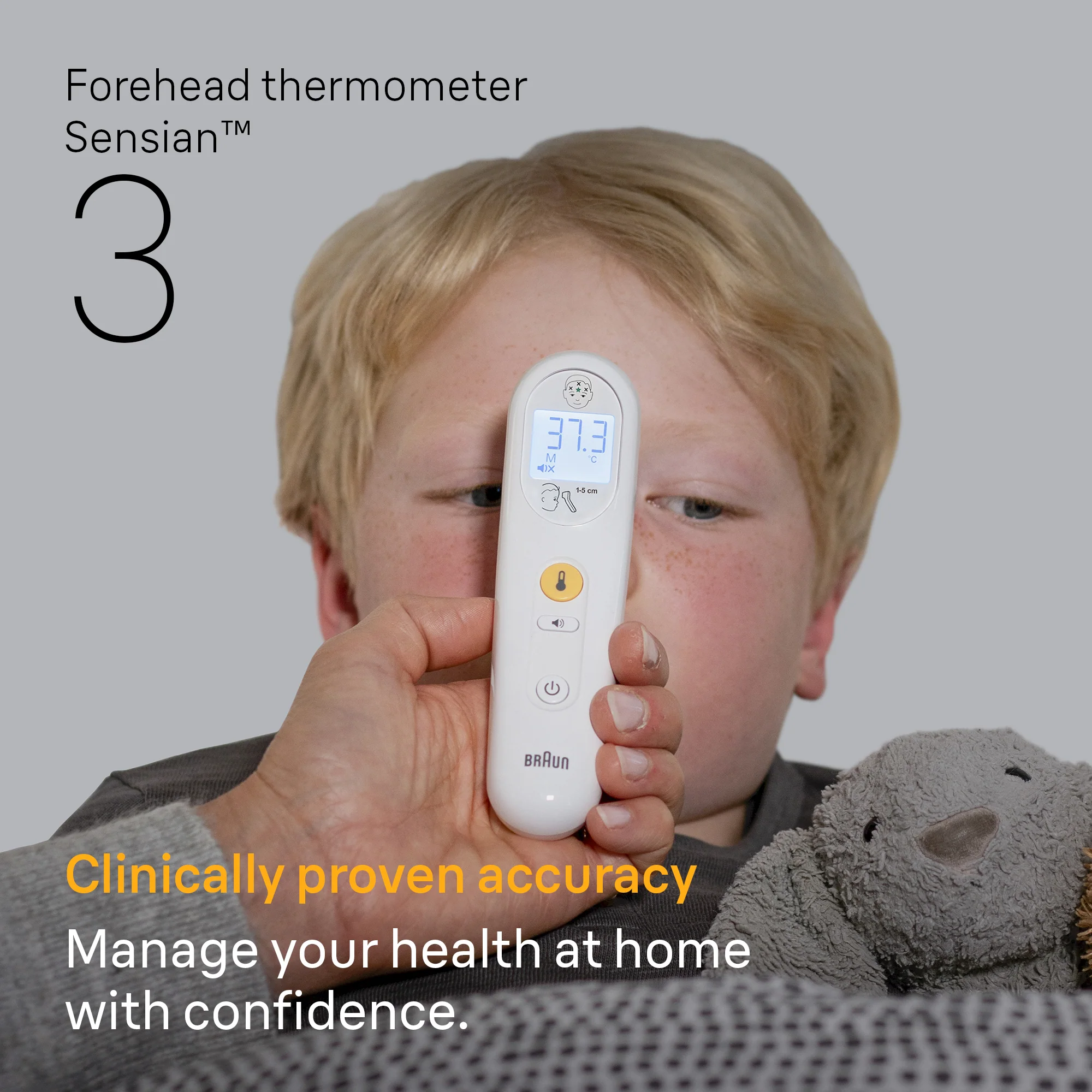 Braun No Touch Sensian 3 Forehead Thermometer - Image 6