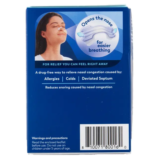 Breathe Right Nasal Strips Clear S/M 10s x 3 - Image 4