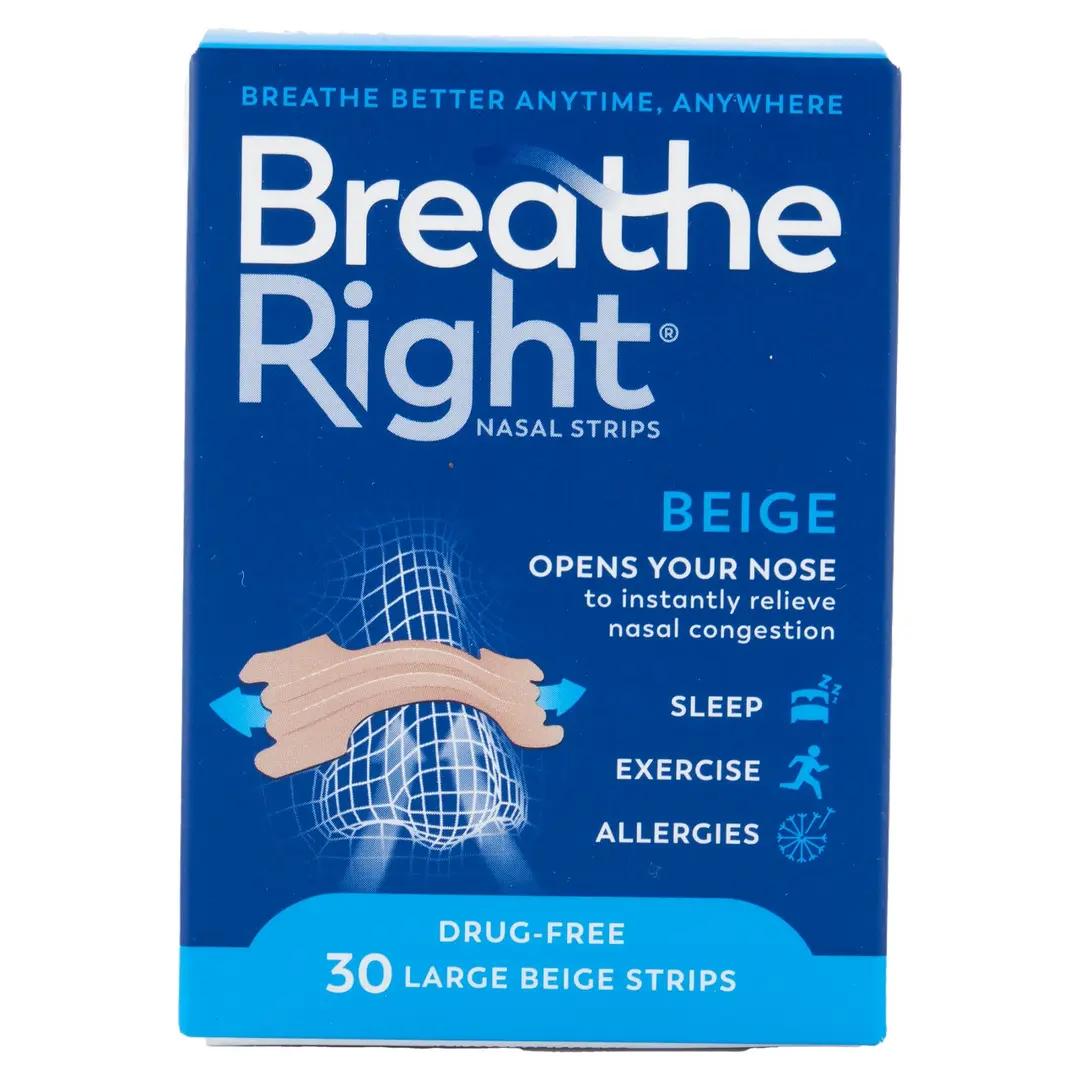 Breathe Right Nasal Strips Orig Large 30s x 3 - Image 2