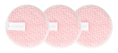 Brushworks Reusable Makeup Remover Pads 3 Pack - Image 2