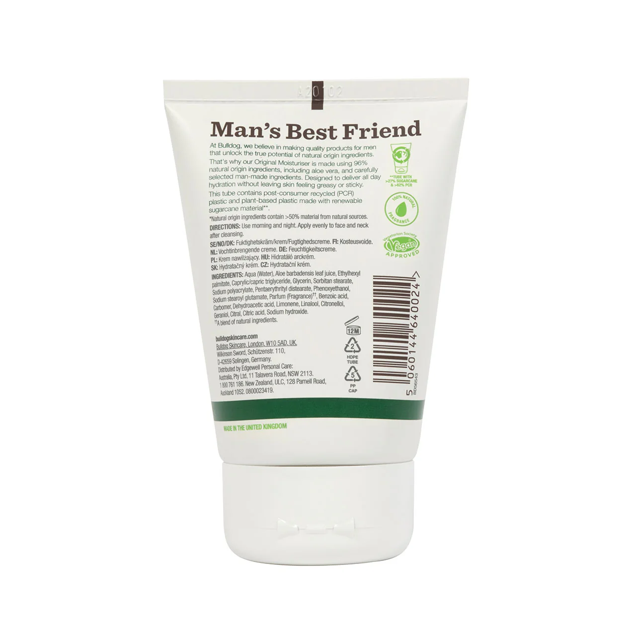Bulldog Original Moisturiser 100ml - Image 2