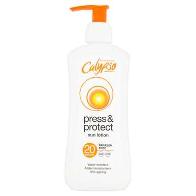 Calypso Press & Protect Sun Lotion SPF20 200ml