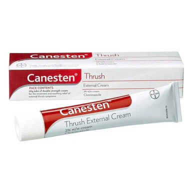 Canesten Thrush Cream Clotrimazole 2% 20g - Image 3