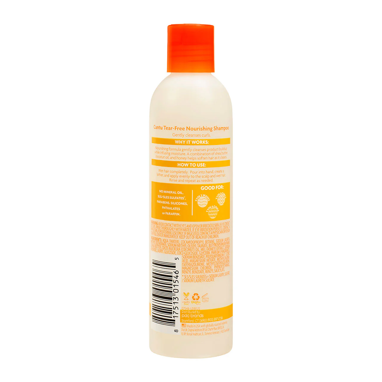 Cantu Care for Kids Tear-Free Nourishing Shampoo 237ml - Image 2