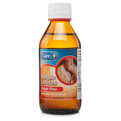 Care + Simple Linctus Sugar Free 200ml