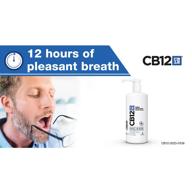 CB12 Mint Mouthwash 1 Litre - Image 3