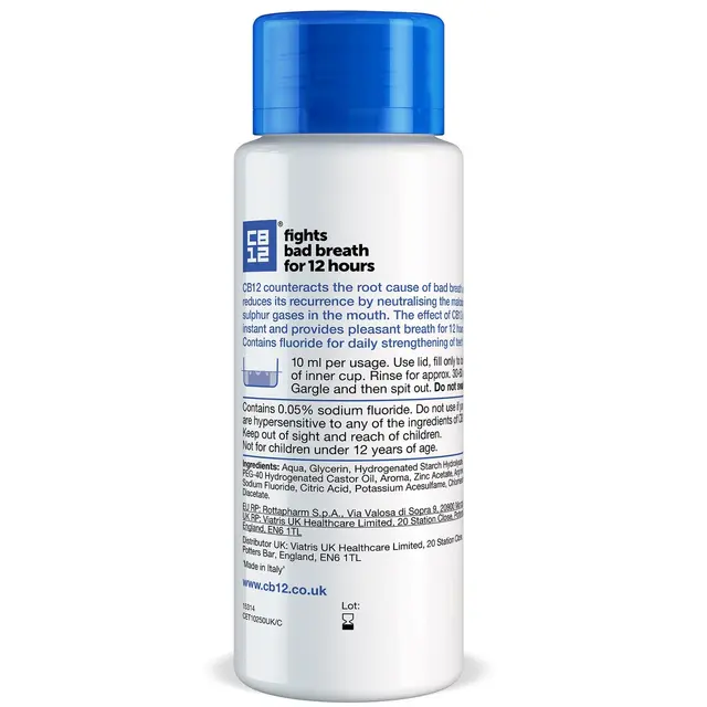 CB12 Mint Mouthwash 250ml - Image 2