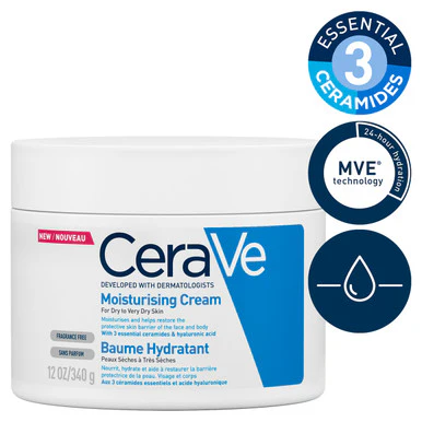 CeraVe Moisturising Cream 340g - Image 5