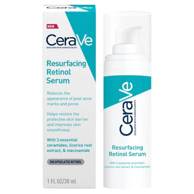 CeraVe Resurfacing Retinol Serum for Blemish-Prone Skin 30ml - Image 2