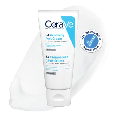 CeraVe SA Renewing Foot Cream 88ml - Image 2