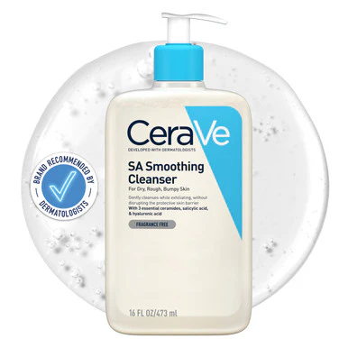 CeraVe SA Smoothing Cleanser 473ml - Image 2