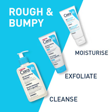 CeraVe SA Smoothing Cleanser For Face & Body 236ml - Image 7