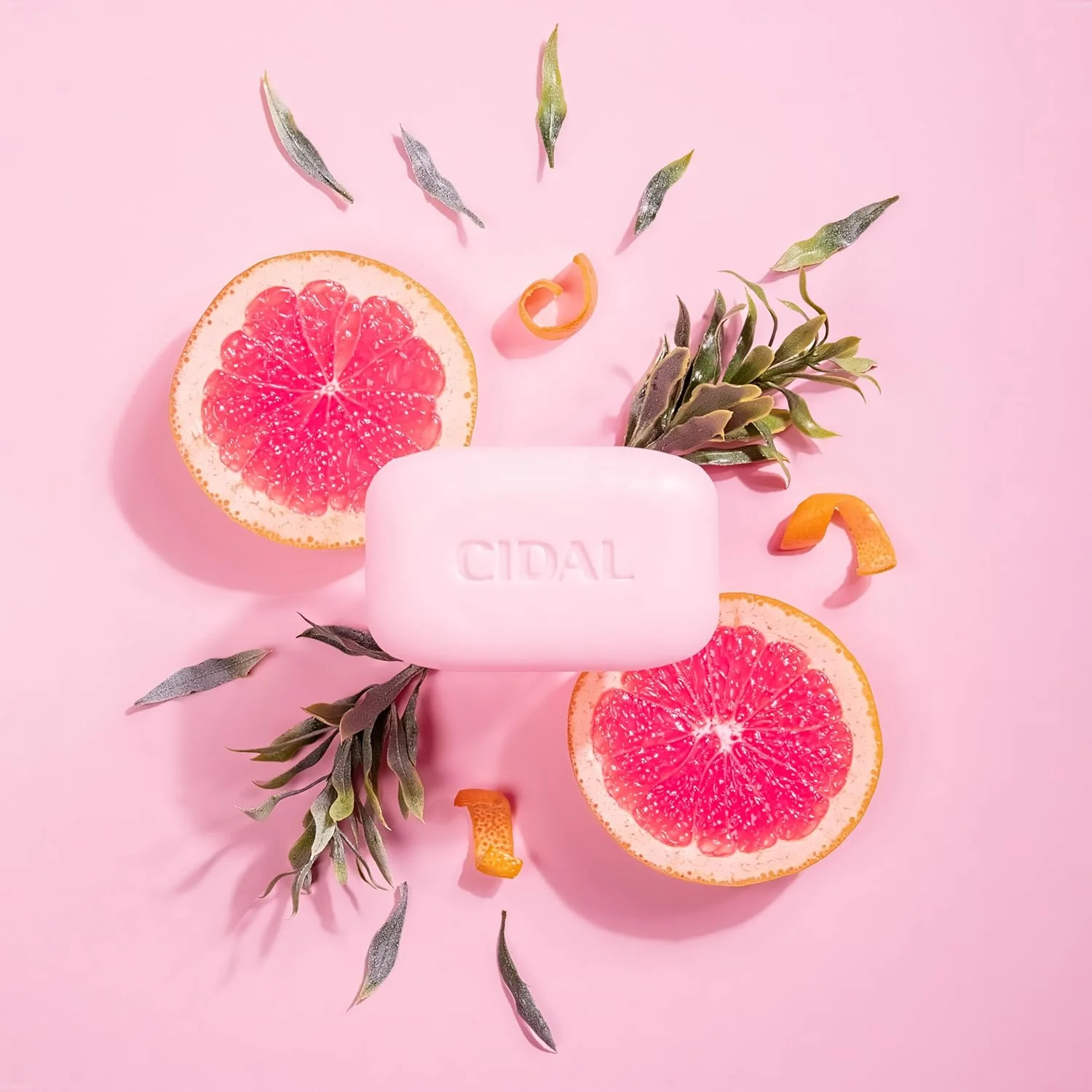 Cidal Cleansing Bar Pink Grapefruit 100g x 2 - Image 3