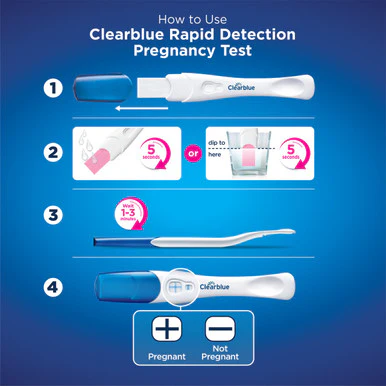 Clearblue Visual Rapid Detection Pregnancy 2 Tests - Image 7