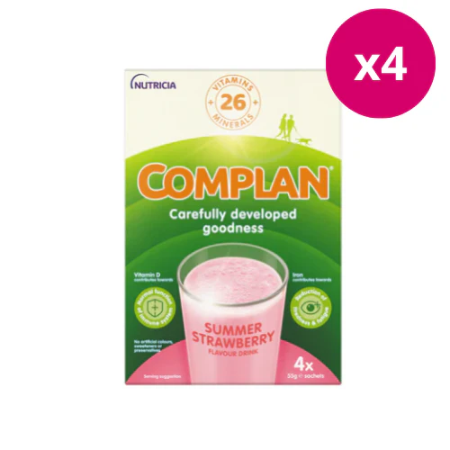 Complan Strawberry Multipack x 4