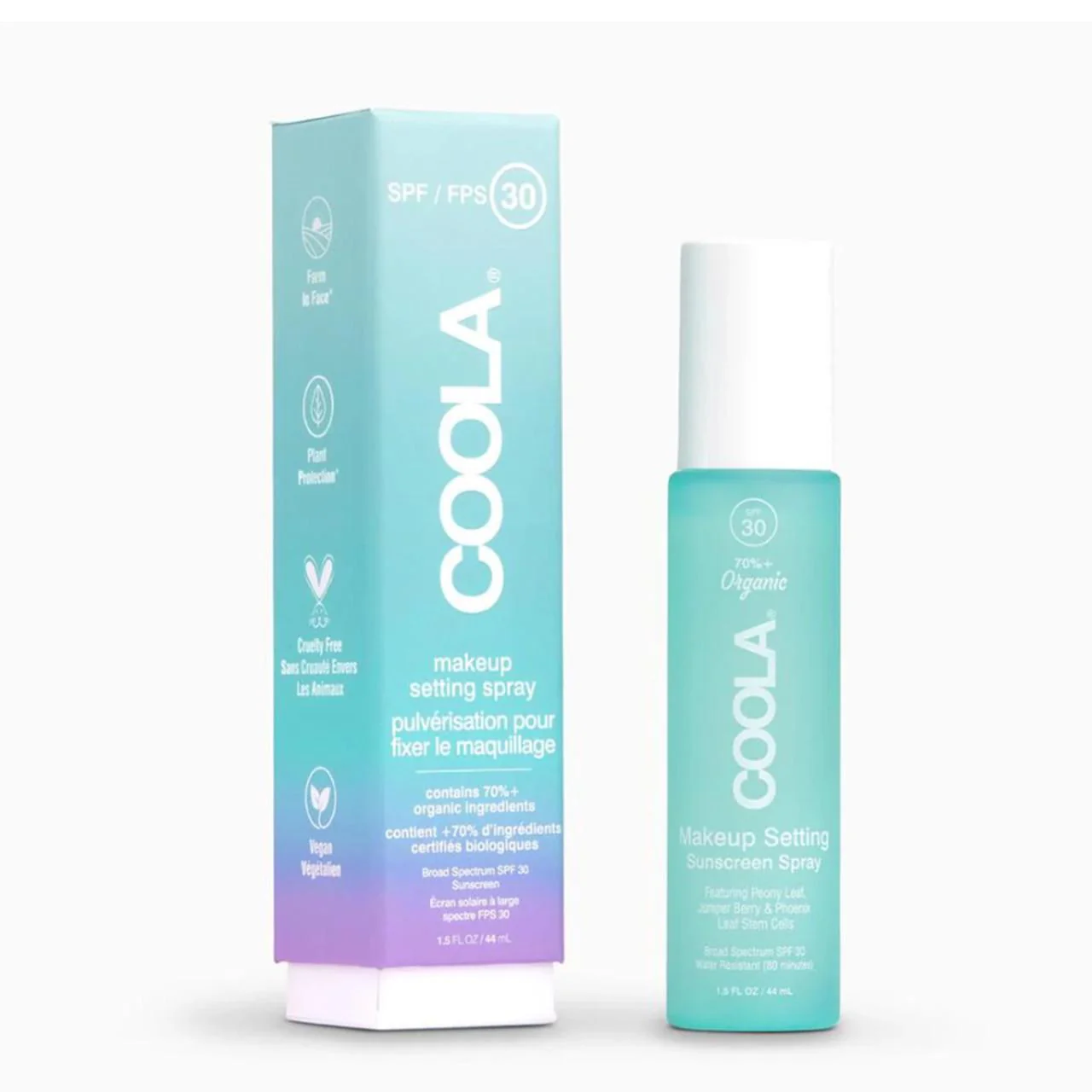 Coola Organic Classic Makeup Setting Spray Spf30 44ml