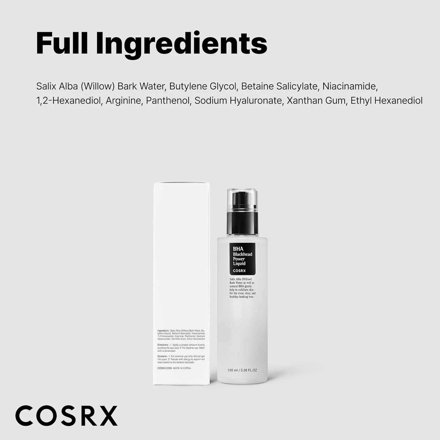 COSRX BHA Blackhead Power Exfoliating Liquid 100ml - Image 6