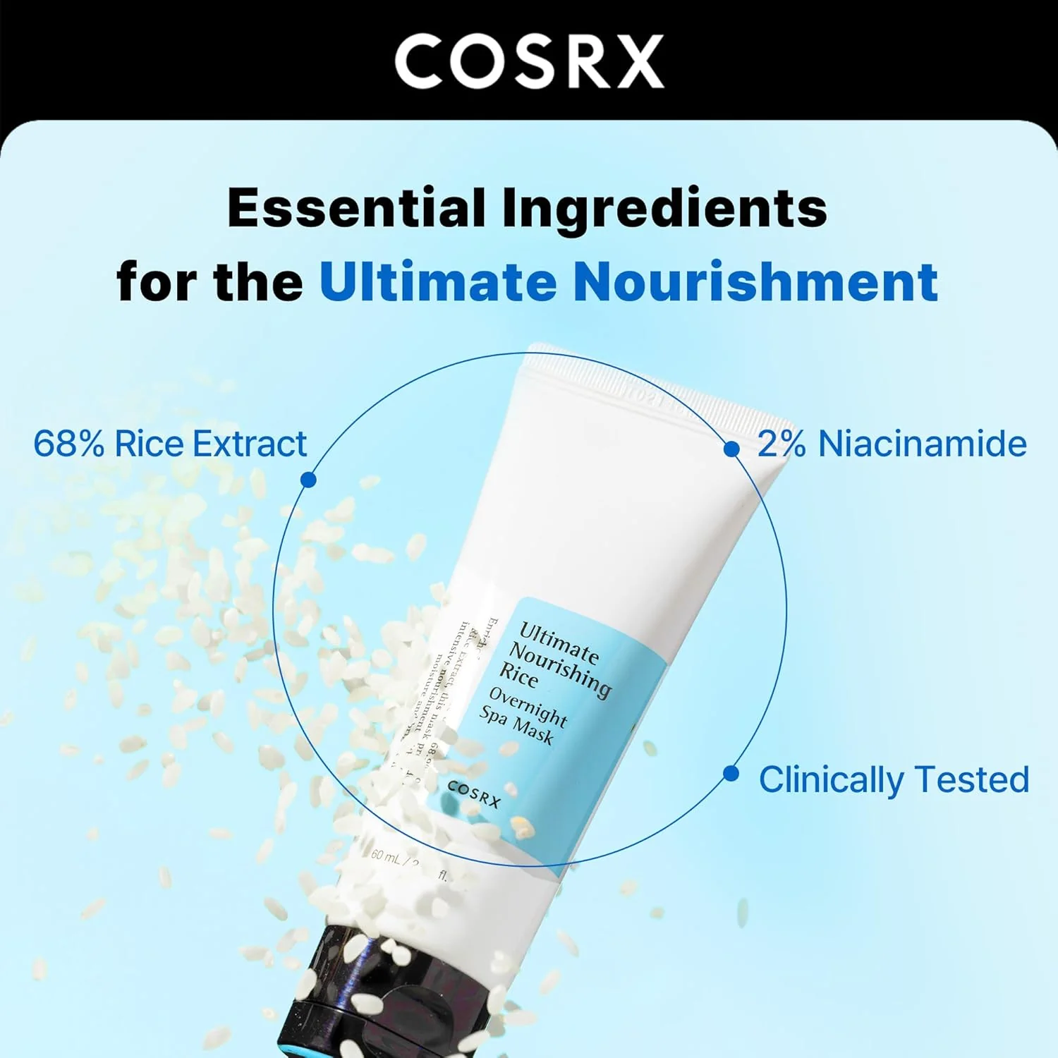 COSRX Ultimate Nourishing Overnight Mask 60ml - Image 2
