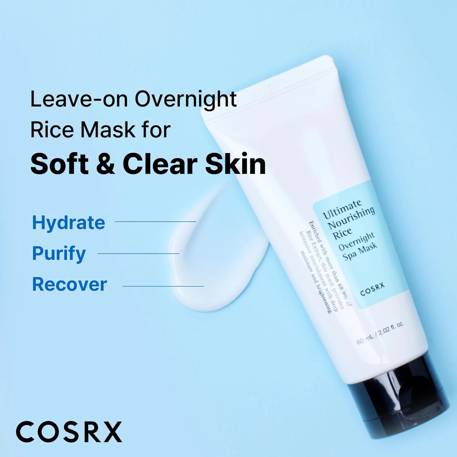 COSRX Ultimate Nourishing Overnight Mask 60ml - Image 3
