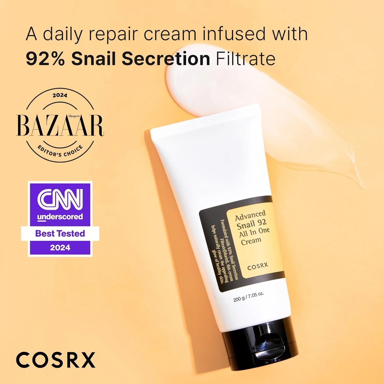 COSRX Advanced Snail 92 All In One Cream 50g - Image 2