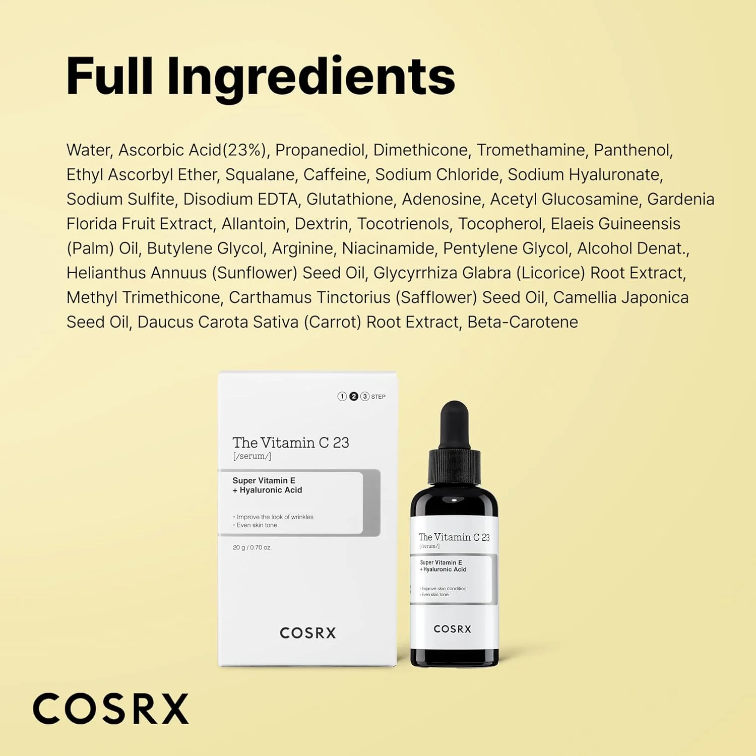 COSRX The Vitamin C 23 Serum 20ml - Image 9