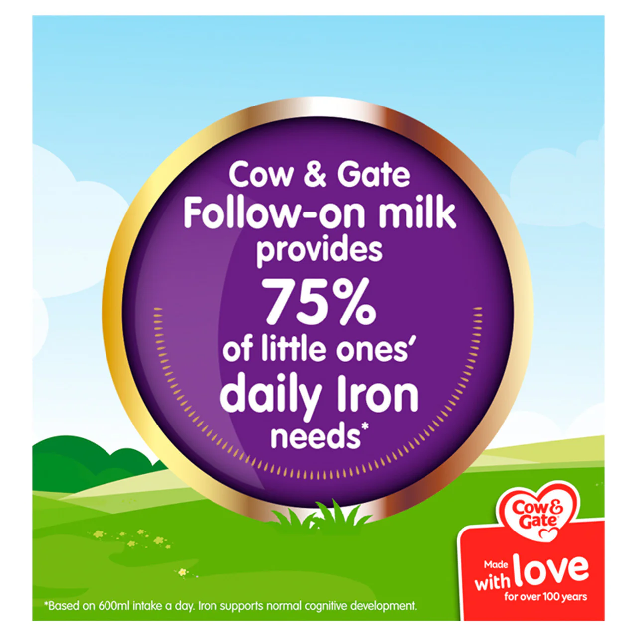Cow & Gate 2 Follow On Baby Milk Formula Powder 6-12 Months 800g - Image 3