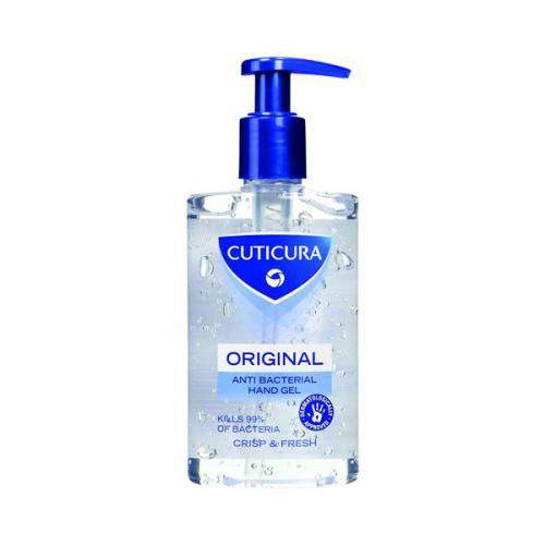 Cuticura Original Anti-Bacterial Hand Gel Crisp & Fresh 250ml