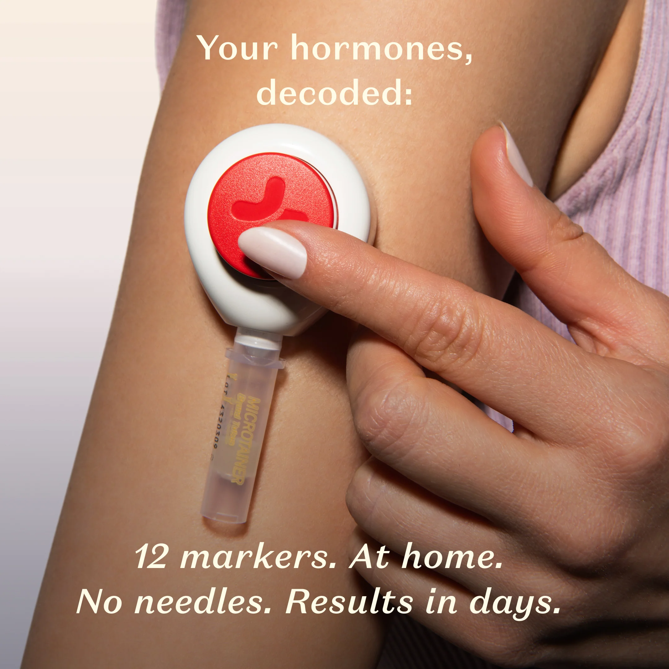 Daye At-Home Hormone Test Kit Simple On-Arm Blood Sample Collection for Lab Analysis of Key Hormones (FSH, LH, TSH & More) - Image 3