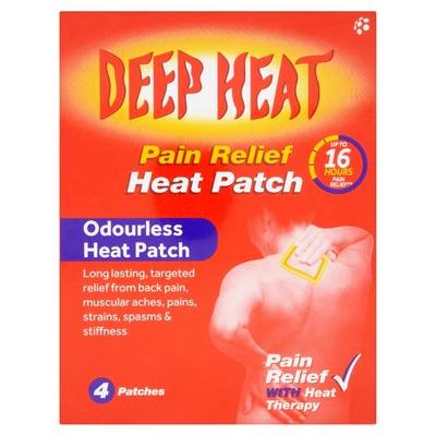 Deep Heat Pain Relief 4 Patches