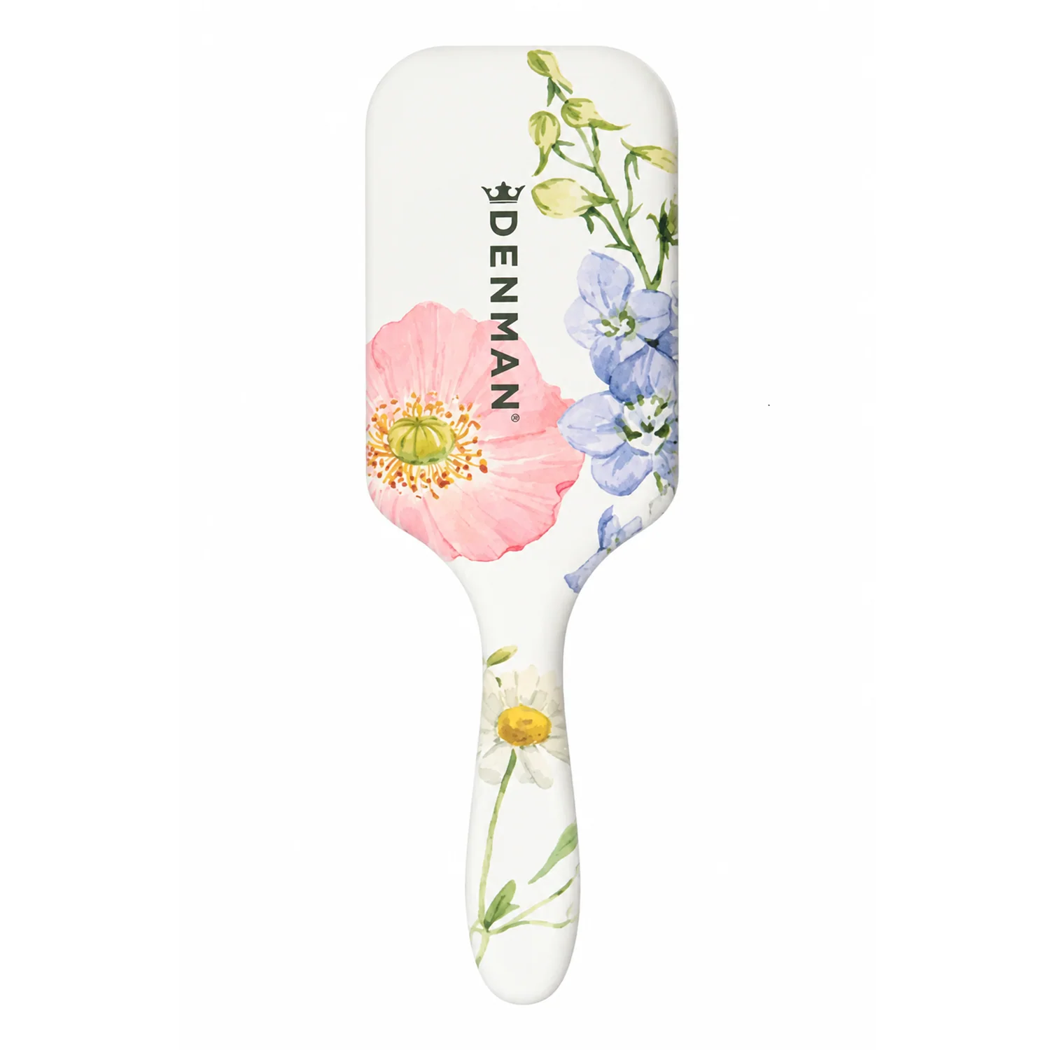 Denman D38 The Deluxe Detangling & Styling Paddle Floral Fantasies