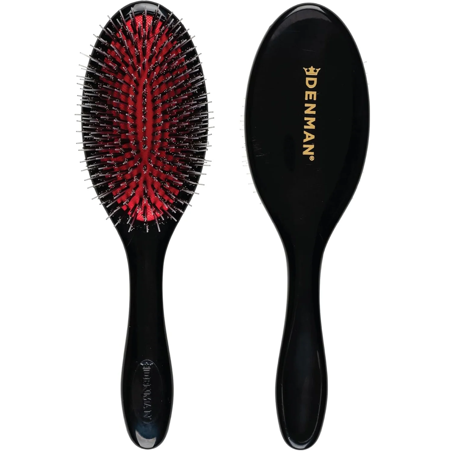Denman D81M Medium Style & Shine Brush Black