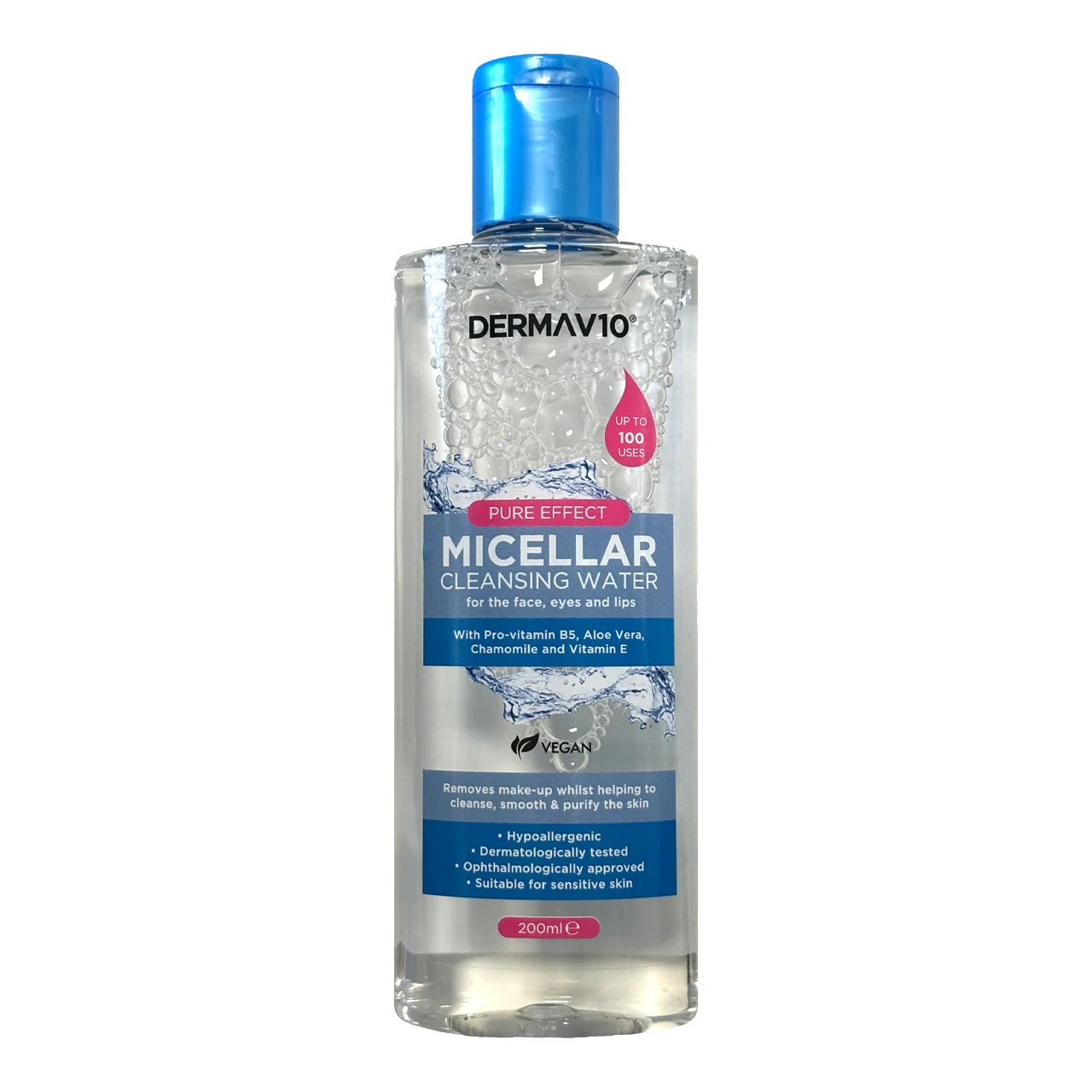 DermaV10 Micellar Water 200ml