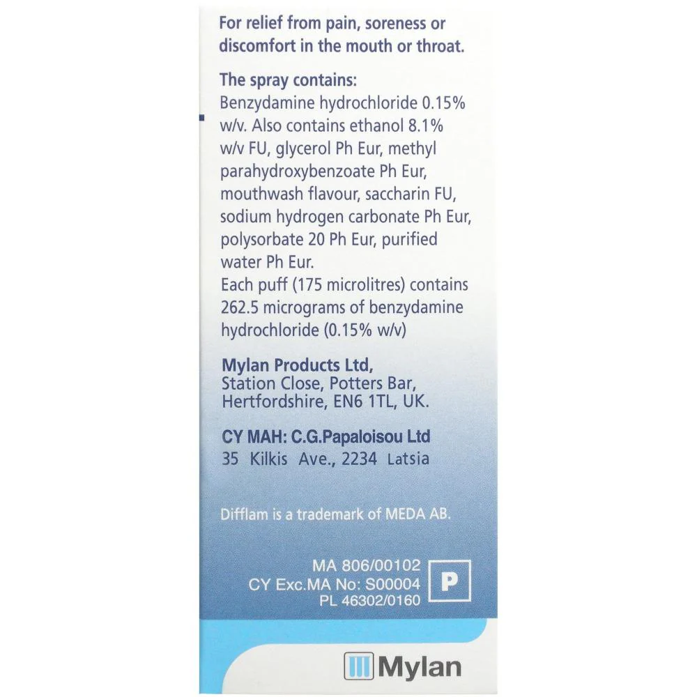 Difflam throat & mouth spray - Image 2