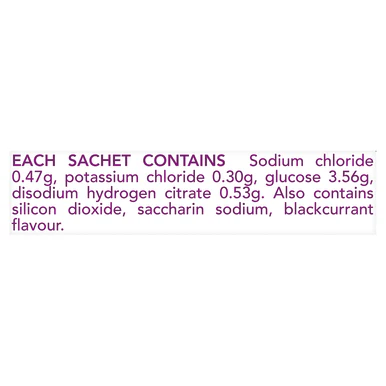 Dioralyte Blackcurrant Sachets 20 Sachets - Image 3