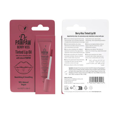 Dr.PAWPAW Berry Kiss Tinted Lip Oil 8ml - Image 3