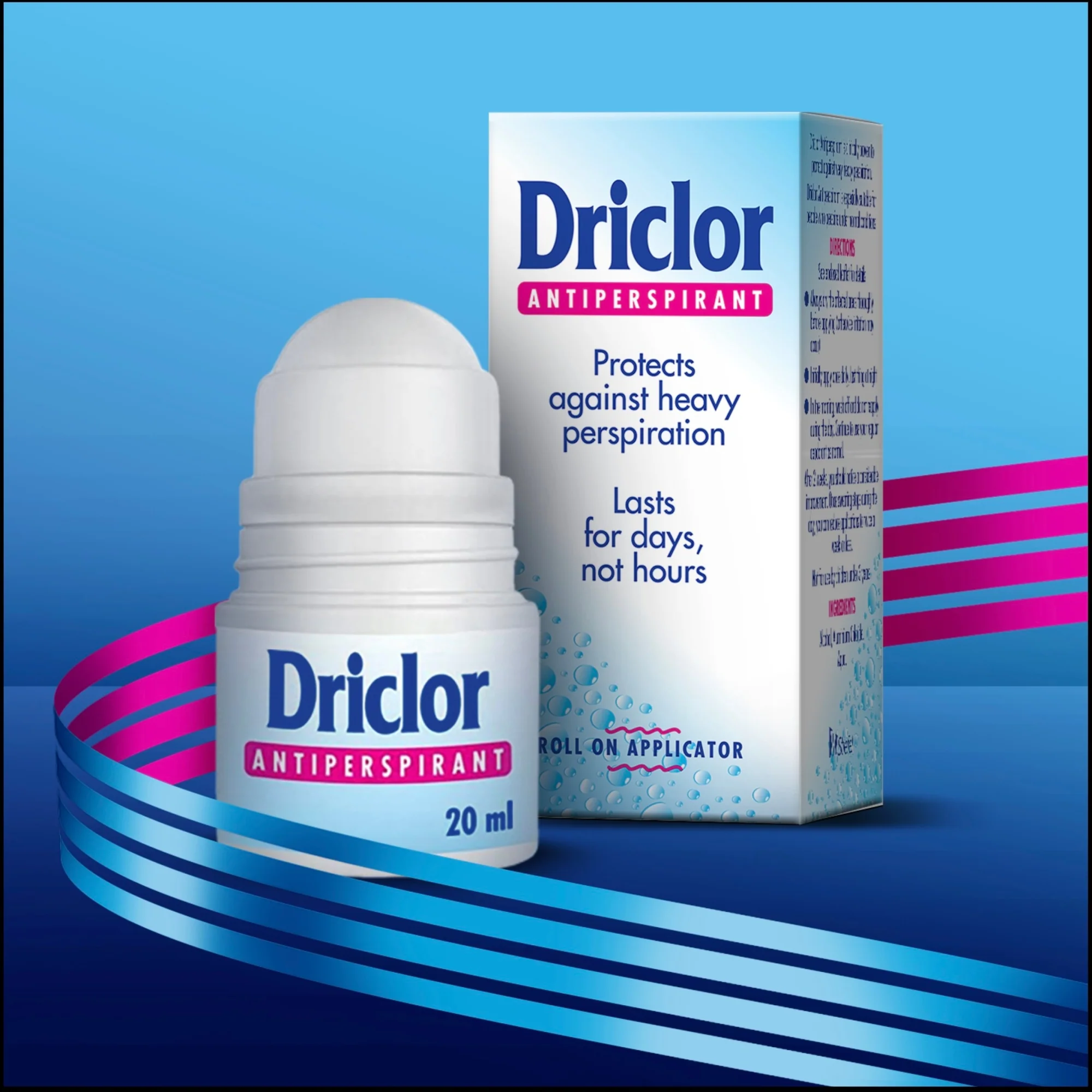 Driclor Antiperspirant Roll On Applicator 20ml - Image 2