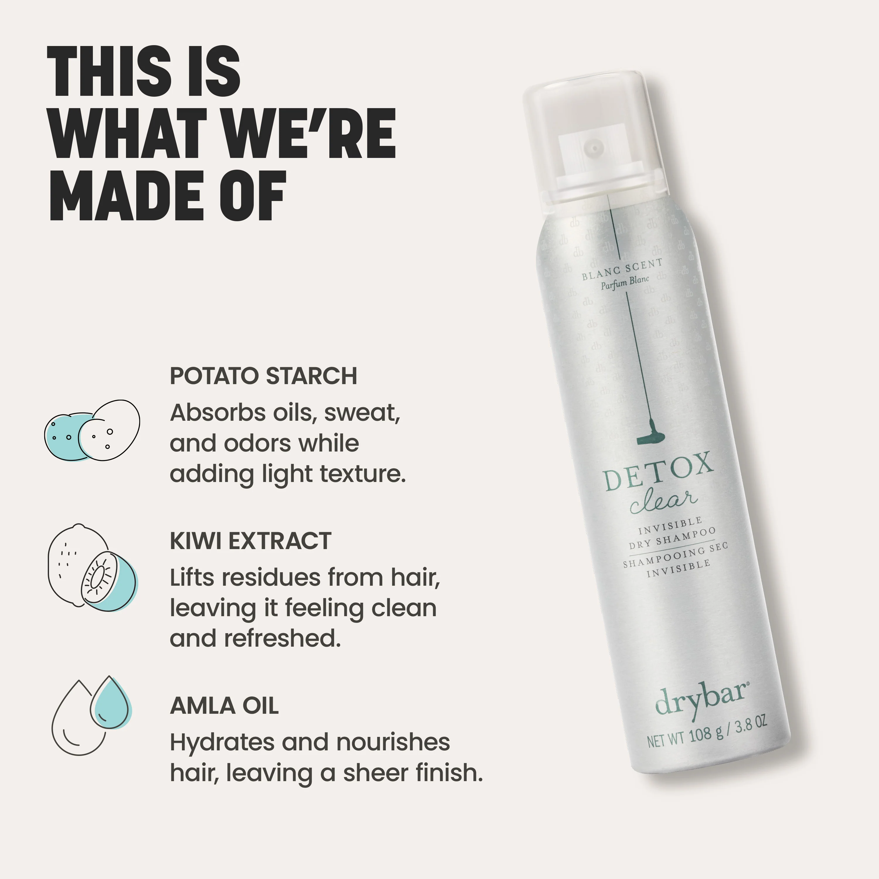 Drybar Detox Dry Shampoo Clear 150ml - Image 7