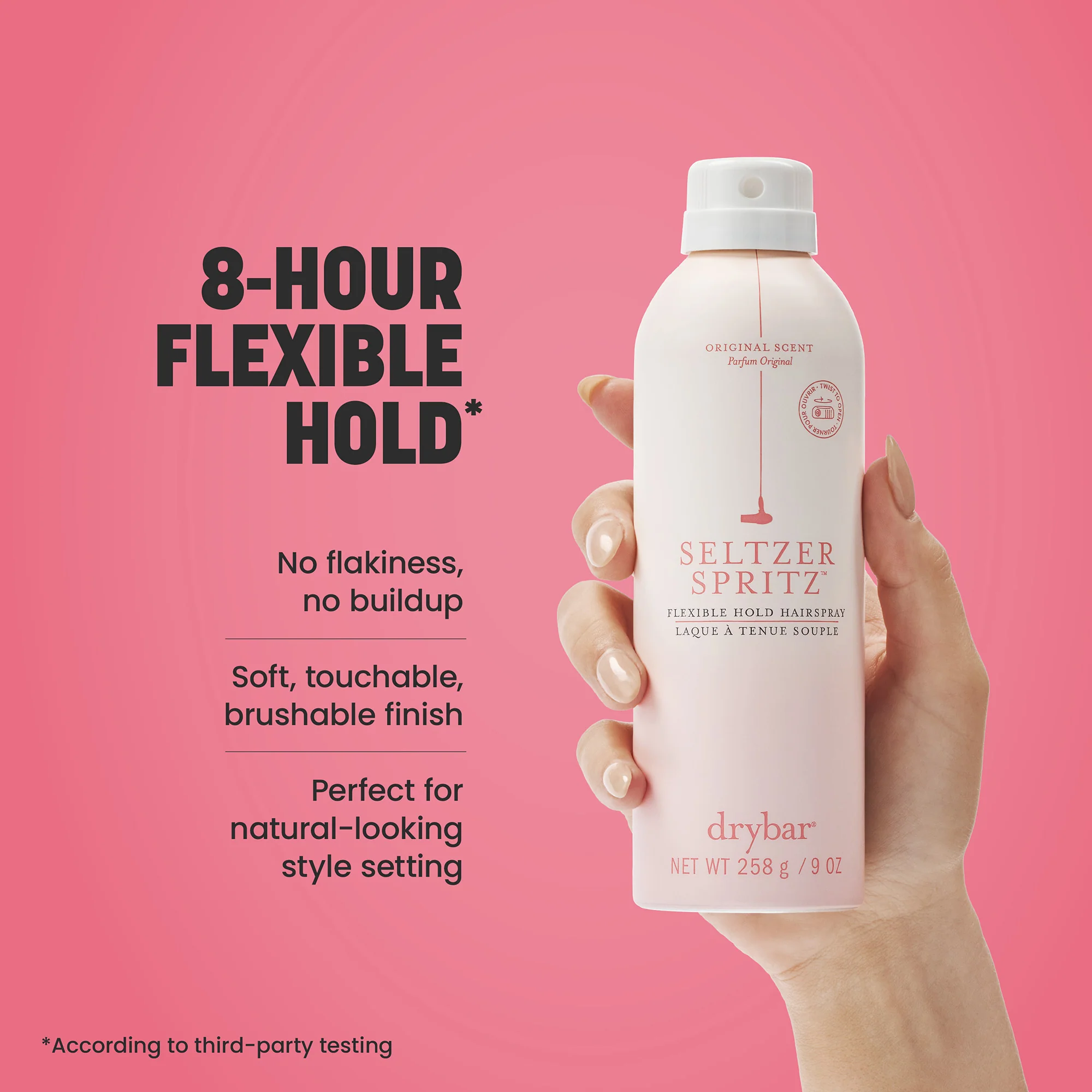 Drybar Seltzer Spritz Flexible Hold Hairspray 258g - Image 2