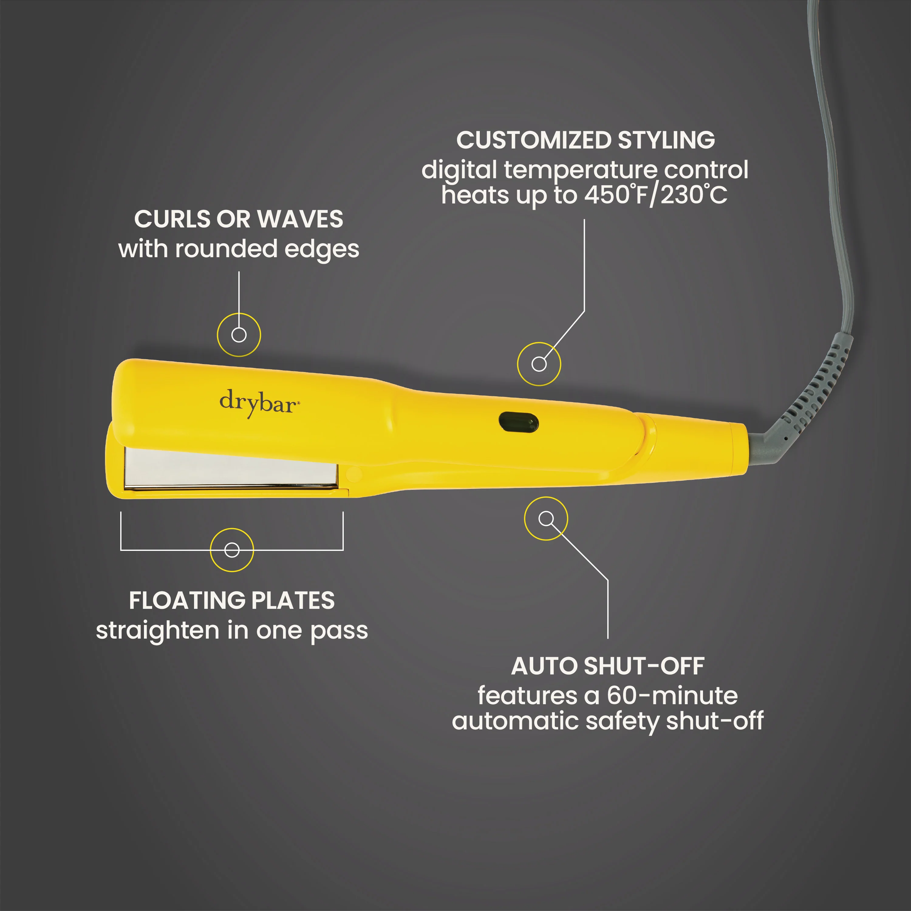 Drybar The Tress Press Straightening Iron - Image 4
