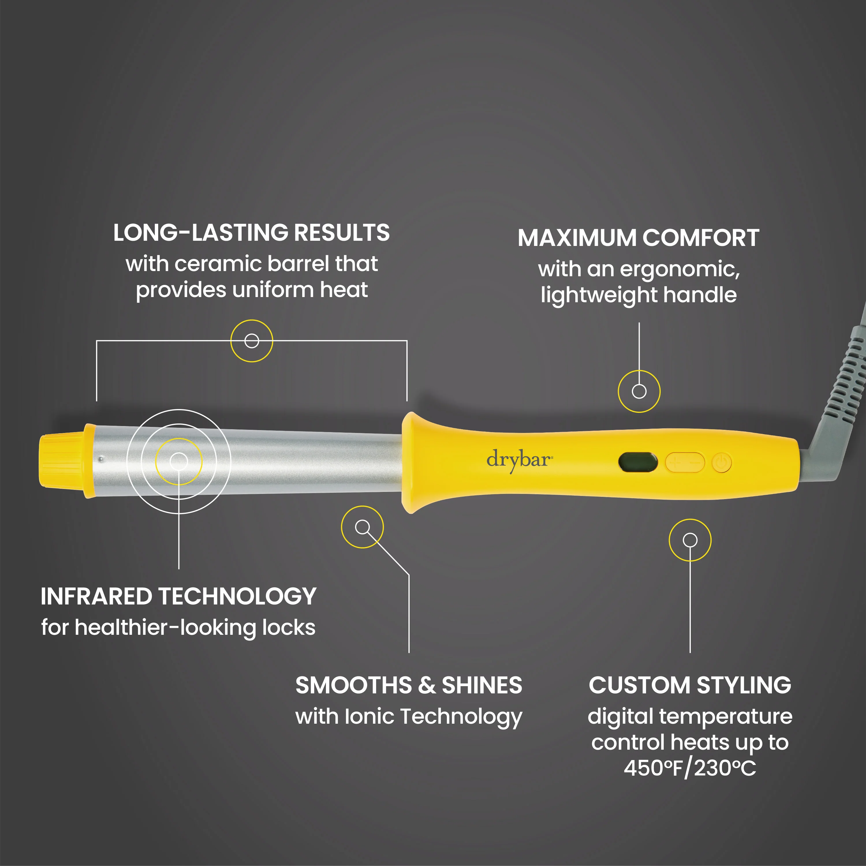 Drybar The Wrap Party Curling & Styling Wand - Image 4