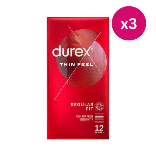 Durex Thin Feel Condoms 12S x 3