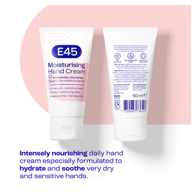 E45 Daily Hand Cream 50ml - Image 2